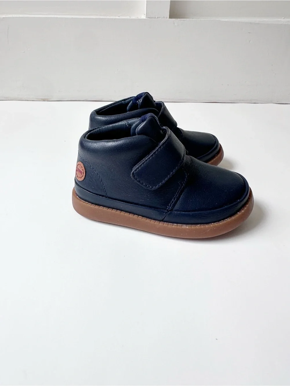CAMPER navy Bryn boots